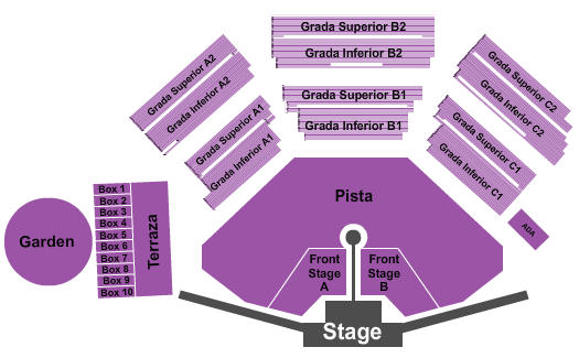 Estadio Shakira At Iberdrola Music Shakira Seating Chart